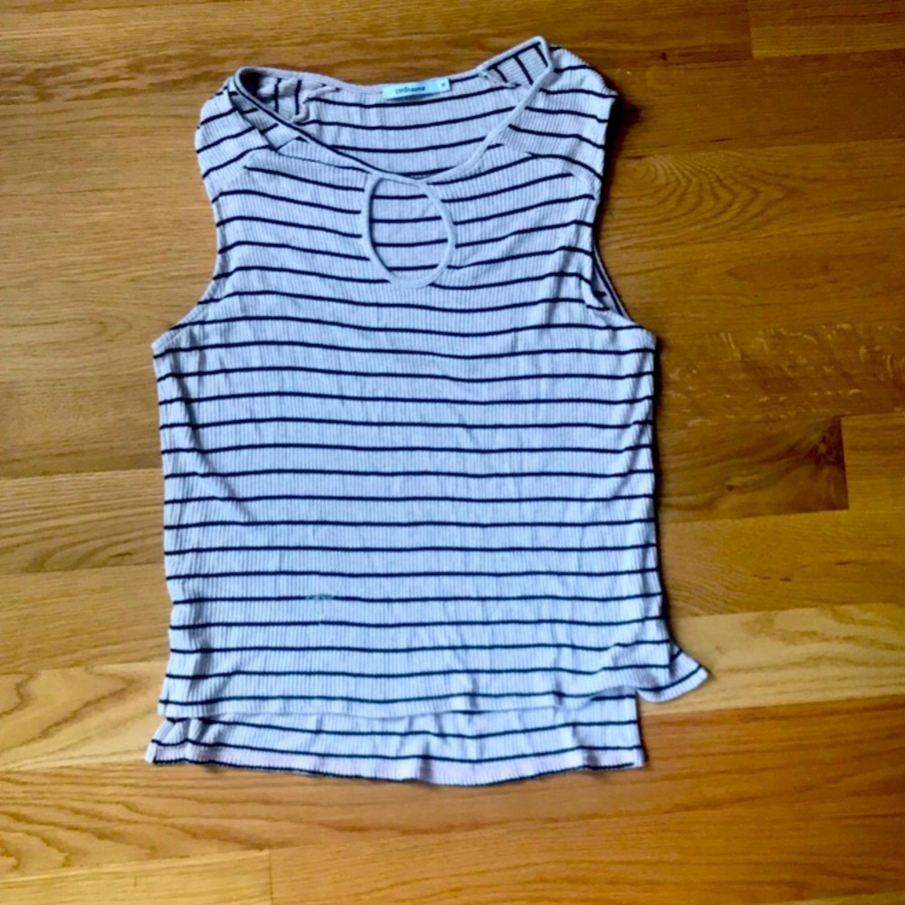 Red haute tank top, size M
